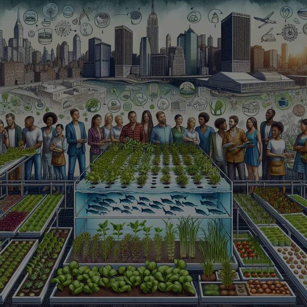 How Can Aquaponic Urban Farming Contribute to Community Nutritional Health?